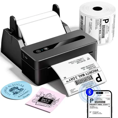 Immagine prodotto di Stampante di etichette termica, con 500 etichette di dimensioni 4x6
