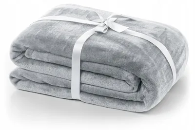 Produktbild von DecoKing RESTILO Plaid Grau Weich Weiche Tagesdecke 200x220 cm