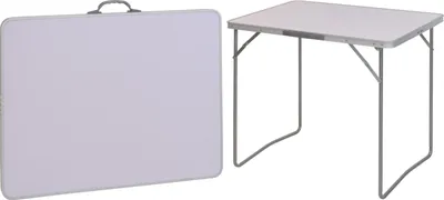 Image de Table pliante Aluminium 80 x 60 x 69 cm