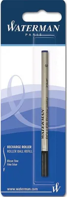 Image de WATERMAN Rollerballmine Blau Blister