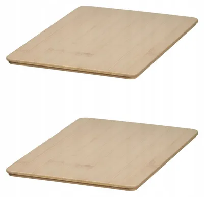 Produktbild von IKEA KUGGIS Deckel Bambus 2er-Set 18x26 cm Aufbewahrung