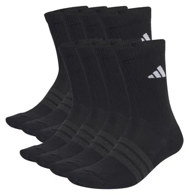 Immagine prodotto di Adidas - Calzini "Essentials" unisex, da uomo/donna (confezione da 10) SX486 (taglia 43-44,5 EU) (nero)