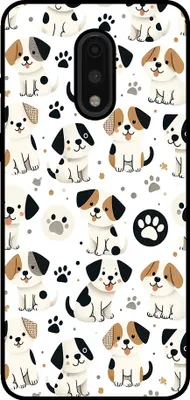 Produktbild von Smartphonica Telefon Fall geeignet für OnePlus 7 mit Hund drucken - TPU zurück Abdeckung Fall Hund Design