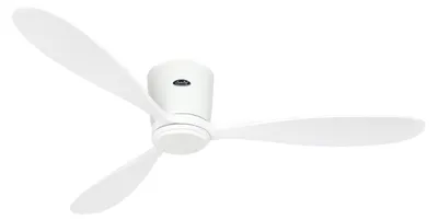 Immagine prodotto di Ventilatore da soffitto a risparmio energetico con telecomando Eco Plano Wood WiFi Bianco / Bianco