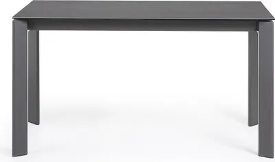 Produktbild von Tisch Axis ausziehbar 140 (200) cm Keramik Grau anthrazit Beine