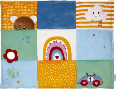 Produktbild von Babyglück - Spieldecke Regenbogen (100x80)
