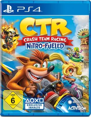 Produktbild von Activision Blizzard Crash Team Racing: Nitro-Fueled, PlayStation 4, Multiplayer-Modus, E10+ (Jeder über 10 Jahre)