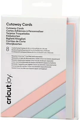 Image de Cricut Joy™ Cartes à découper Kartenset Pastell, Rose, Hellblau, Mint (2008856)