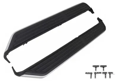 Image de Planches de marche latérales, marches latérales, barres de seuil pour Land Rover Range Rover Discovery 3 4 L319 LR3 LR4, modèles de 2006 à 2016.