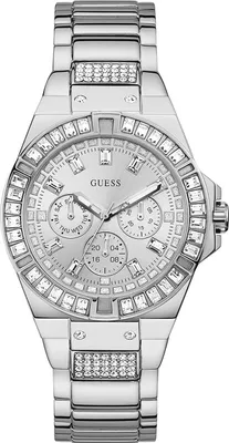 Produktbild von Guess GW0274L1 Damen-Armbanduhr, Edelstahl-Gehäuse, Metall-Armband