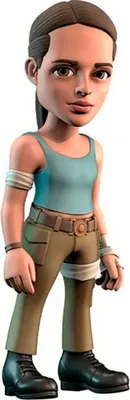 Produktbild von Minix Lara Croft Tomb Raider Figur 12 Cm Braun Braun One Size