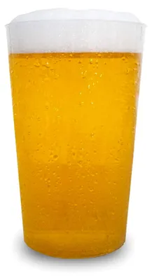 Produktbild von 30 Stück Mehrweg-Partybecher 0,5 l - Plastikbierbecher bruchsicher, Set für Partys, Kunststoffbecher für Grillpartys, Biergläser aus Kunststoff