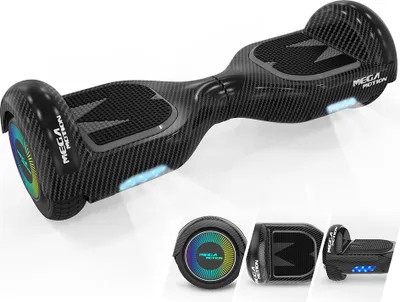 Produktbild von Mega Motion Balance Scooter A03, 6.5" Hoverboards für Kinder Balanceboard mit Bluetooth LED-Leuchten