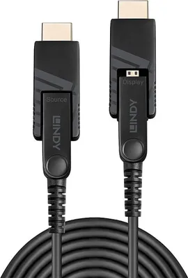 Produktbild von LINDY Micro-HDMI Fibre Optic Hybrid 18G Kabel 40m