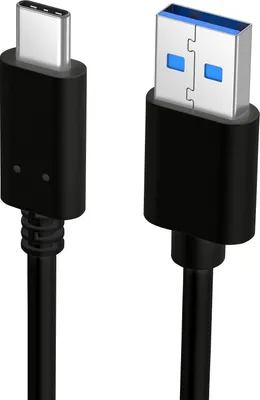 Produktbild von Slabo USB Typ C Kabel für Samsung Galaxy A11 | A21s | A22 | A22 5G | A31 | M11 - SCHWARZ