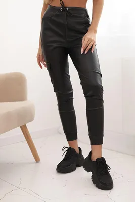 Produktbild von Kesi Lederhosen für Frauen Mobic schwarz S