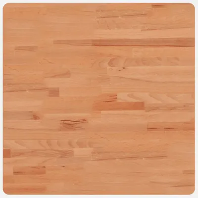 Zdjęcie produktu dla Blat stołu, 60x60x4 cm, kwadratowy, lite drewno bukowe