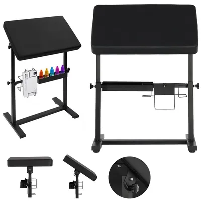 Produktbild von Schwarze Armlehne mit kosmetischer Tattoo-Basis