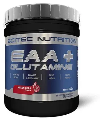 Produktbild von Scitec Nutrition EAA + Glutamine - 300g Dose Melone-Cola