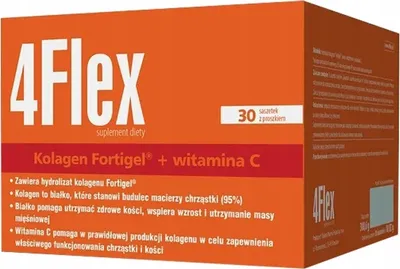 Produktbild von 4Flex Kolagenový FORTIGEL + Vitamin C - 30 + 10 sáčků