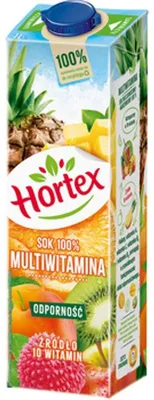 Image de Commerce de grosPL Hortex Juice 100% jus multivitaminé 12 x 1 l