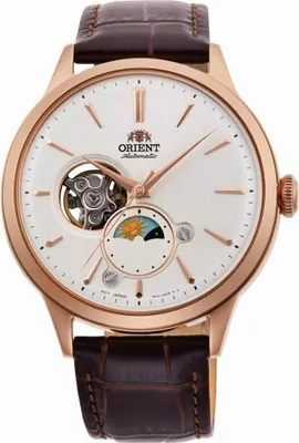Produktbild von Orient Sun & Moon Open Heart Automatik Herrenuhr Orient-RA-AS0102S30B