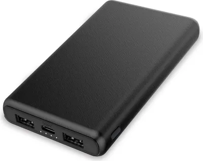 Image de Contact 10.000mah Dual Usb Powerbank Noir Noir One Size