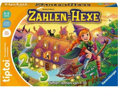 Produktbild von Zahlen-Hexe Ravensburger 00132