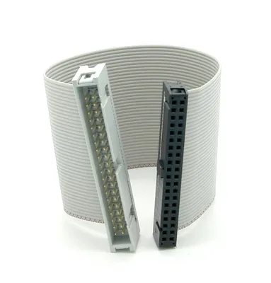 Produktbild von BerryBase GPIO Extension / Verlängerungskabel, 40 Pin, für Raspberry Pi, grau - Länge: 0,15 m