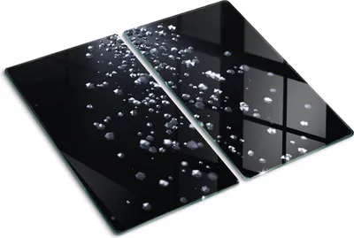 Obrázek produktu pro Kryt varné desky – Kryt na indukční desku – Ochranná skleněná deska – 2x30x52 cm– Skleněné ochranné desky na sporák –Tvrzené sklo –3D