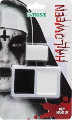 Produktbild von Atosa Halloween Nonnen Make-up Dosierung Durchsichtig Durchsichtig One Size