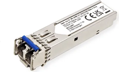 Produktbild von VALUE SFP Modul (MiniGBIC) LX/LC, 1/1,25G, Single Mode 1310nm, max. 2km