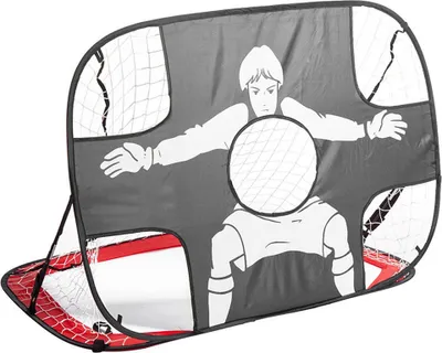 Produktbild von Fußballtor für Kinder, tragbar, faltbar, Mehrzweck-Design, für Fußballtraining und Schussübungen im Garten und im Freien