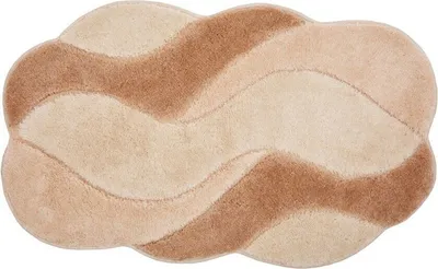 Produktbild von Grund Badteppich CARMEN - 100% Polyacryl ULTRASOFT, Farbe:Beige, Größe:70x120 cm