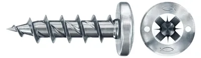 Produktbild von Fischer Spanplattenschraube 4,5x25 PowerFast FPF II PTF BC, Panhead, Innenstern TX, Vollgewinde