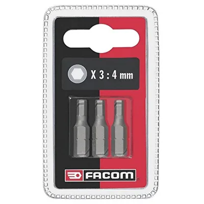 Produktbild von Facom Bits Serie 1 - Sechskant 5mm 3-tlg