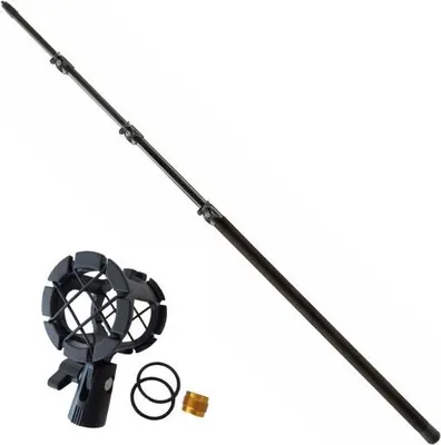 Image de K-M 23765 Perche microphone avec microphone-araignée