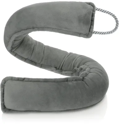 Productafbeelding van COM-FOUR® tochtstopper, extra zware windstopper met koord, effectieve tochtstopper, goede afdichting tegen tocht en warmteverlies, deurmat
