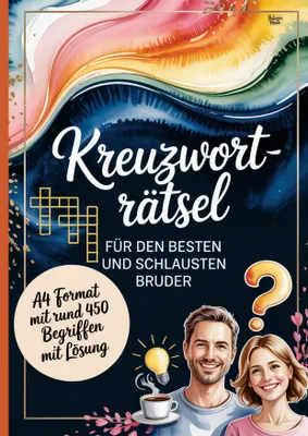 Produktbild von Kreuzworträtsel für  den besten und schlausten Bruder