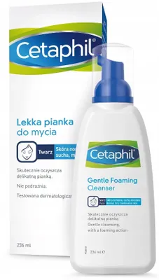 Zdjęcie produktu dla Cetaphil, Lekka pianka do mycia, 236ml