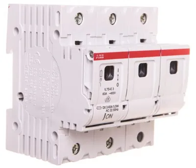 Produktbild von Sicherungsschalter 3P 63A D02 ILTS-E3 2CDE103001R1901