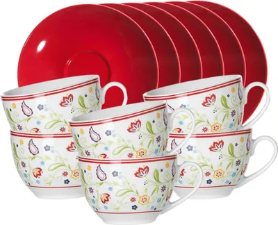 Produktbild von Ritzenhoff & Breker SHANTI DOPPIO Tassenset 12-teilig