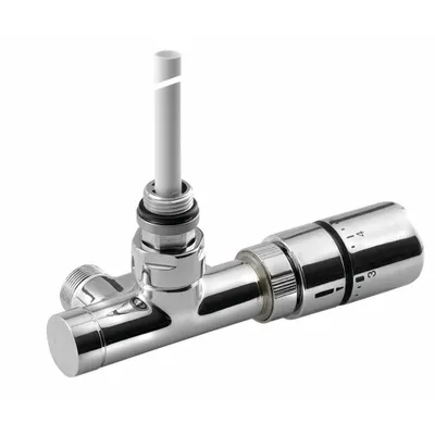 Produktbild von Sapho MONO ONE Einpunkt-Thermostat-Anschluss-Set, Rechts, 50mm, Chrom