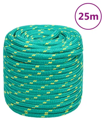 Zdjęcie produktu dla Vidaxl -Bootseil 16 mm 25 m Polypropylengrün