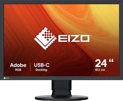 Image de EIZO ColorEdge CS2400S Écran d'ordinateur 61,2 cm (24.1") 1920 x 1200 pixels WUXGA LED noir