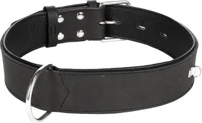 Produktbild von Flamingo Rondo Halsband genietet schwarz, Maße: 56-73 cm / 45 mm