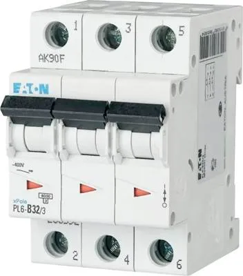 Obrázek produktu pro Jistič Eaton 286592 3P, B, 32A, 6kA