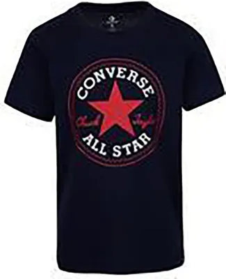 Produktbild von Converse Kids Chuck Patch Kurzarm-t-shirt Schwarz 13-15 Years Schwarz 13-15 Years