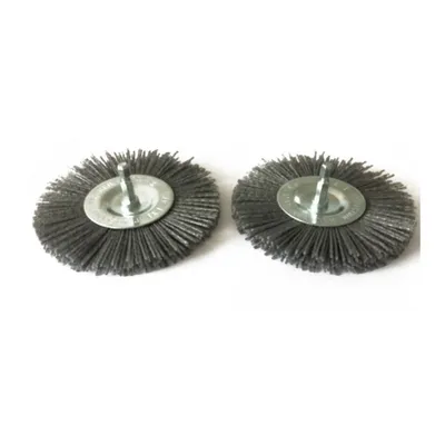 Güde 2x Ersatzbürste Nylon 2er Set Bürsten für Fugenreiniger GFR 401