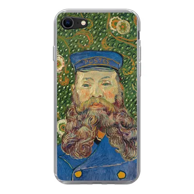 Produktbild von MuchoWow® Handyhülle Schutzhülle Hülle für iPhone SE 2022 Porträt des Postboten Joseph Roulin - Vincent van Gogh Silikon Softcase Handy Hülle - Schutzhülle